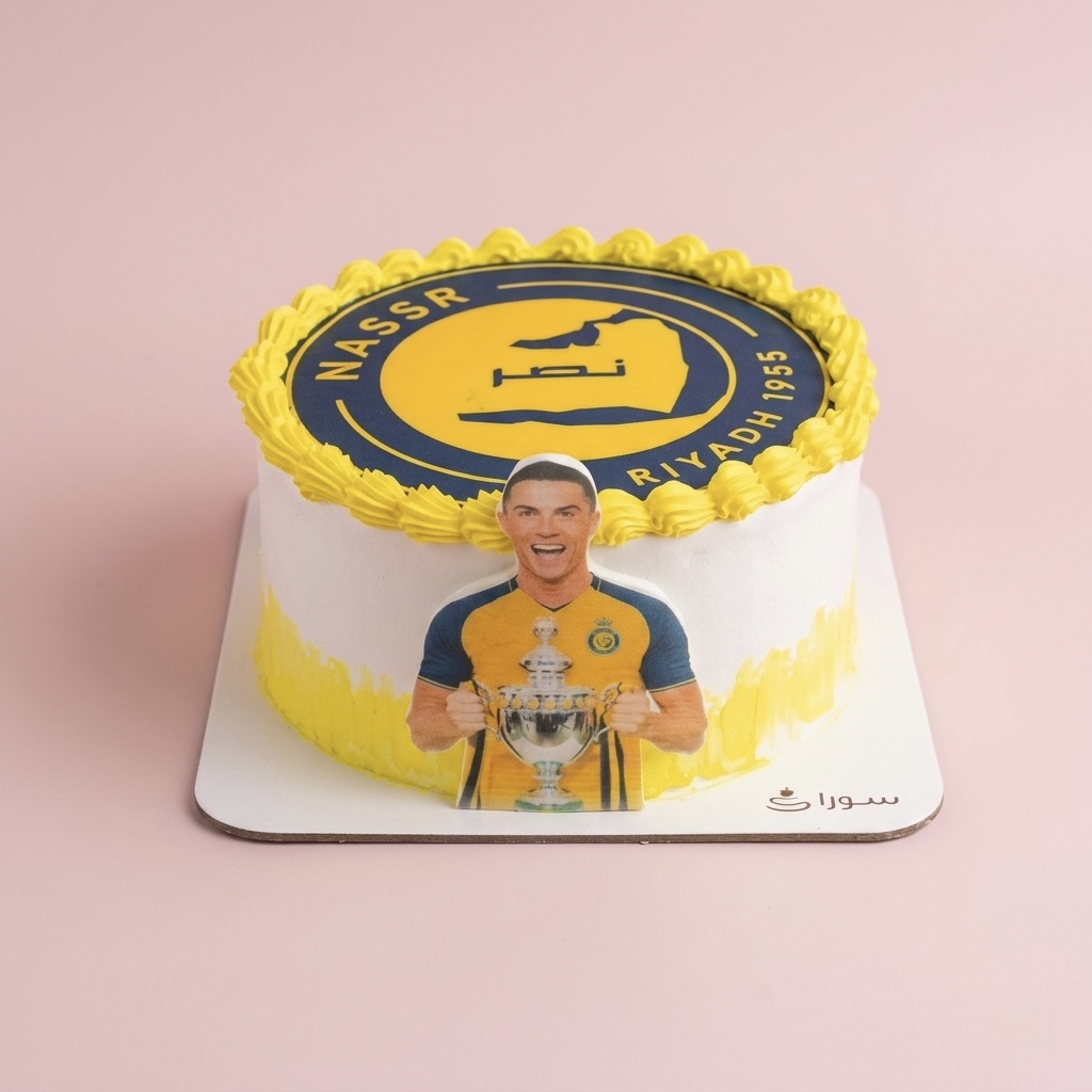 كيكة النصر بطل دوري روشن
