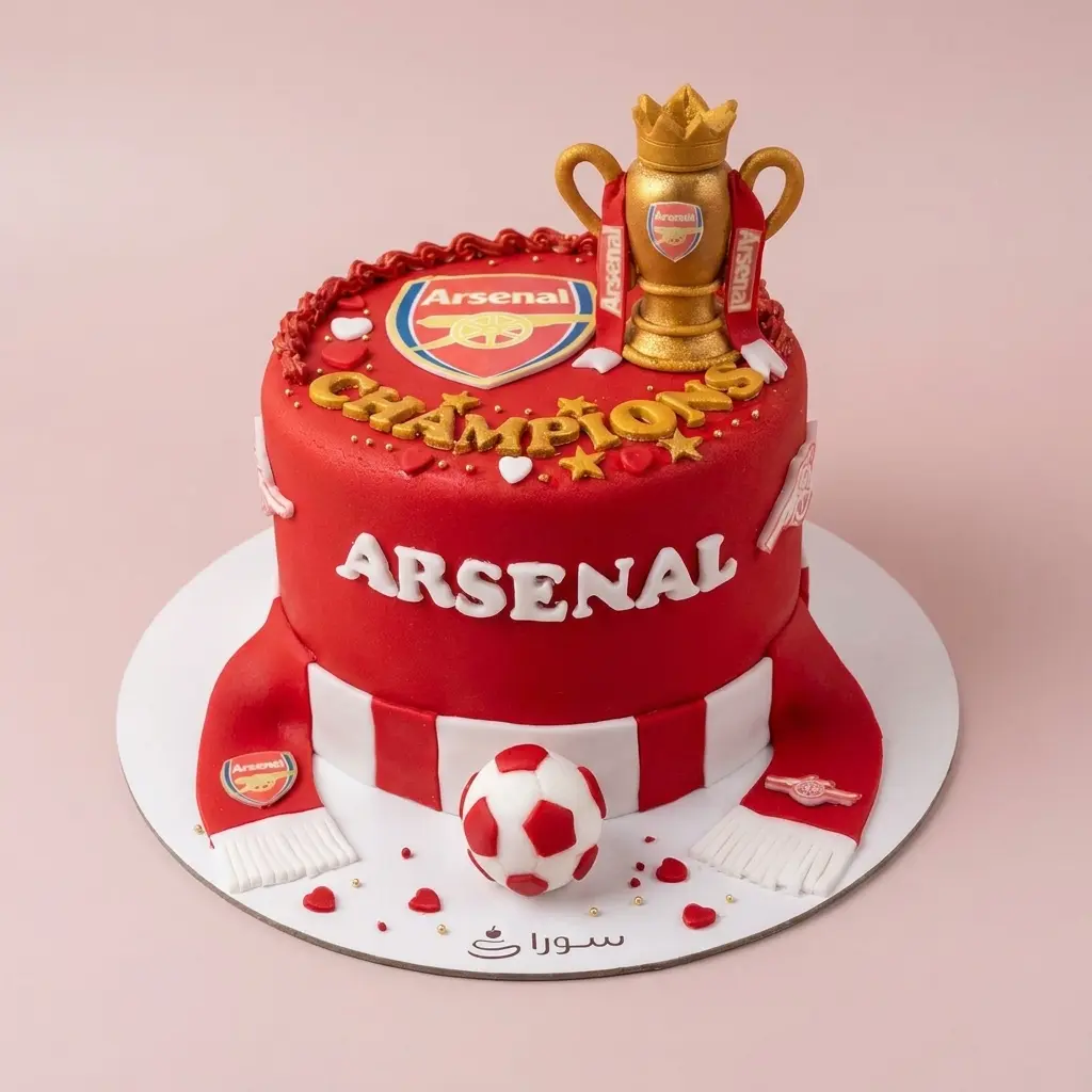 Arsenal Champions Cake