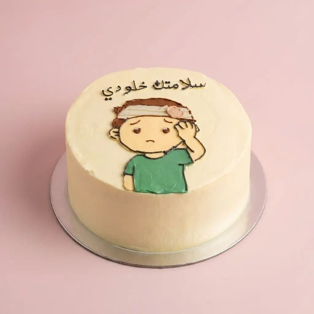 كيكة شخصية كرتونية