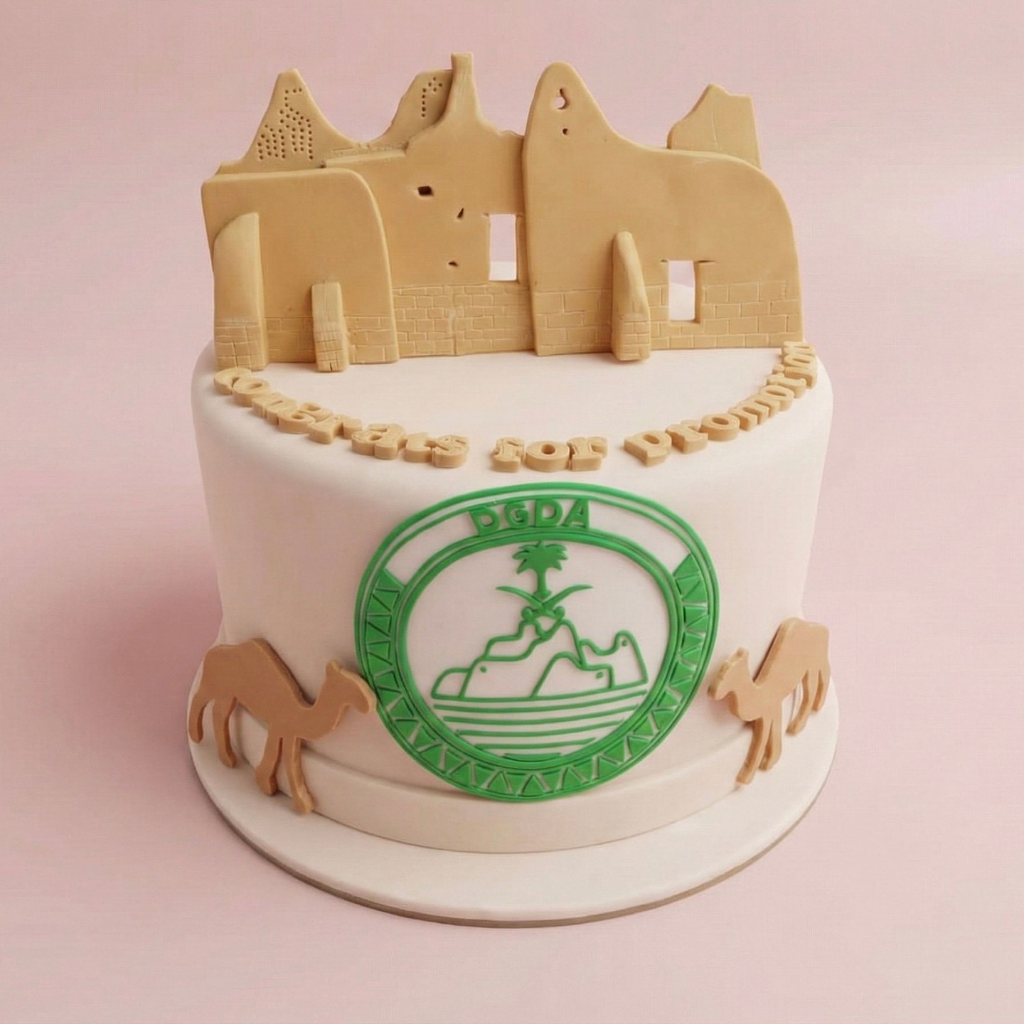 Diriyah Promotion Cake