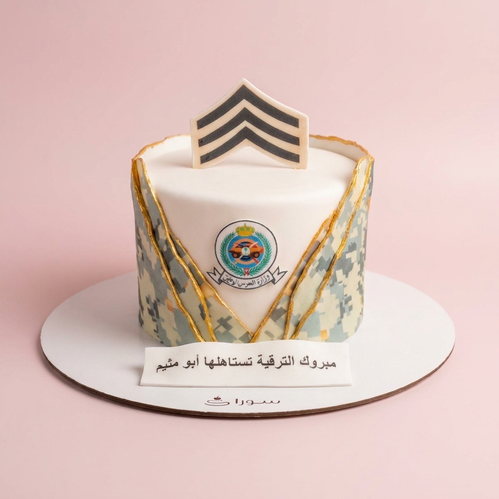 Military Promotion Cake National Guard